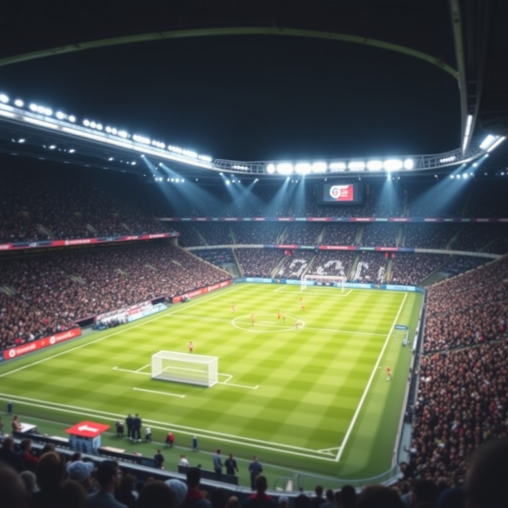 Bundesliga football stadium